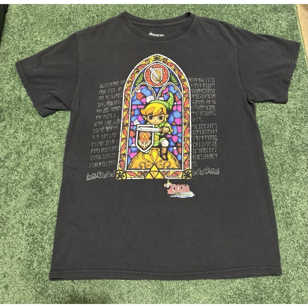 Vintage Legend Of Zelda Windwaker Men's Size Medium Nintendo Graphic Shirt